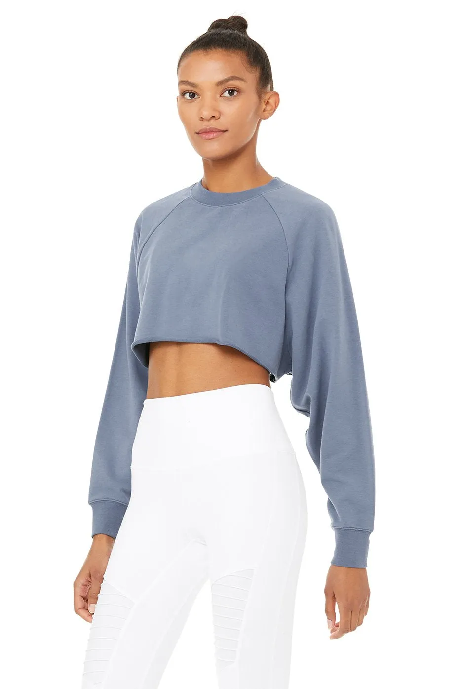 Double Take Pullover - Blue Jean