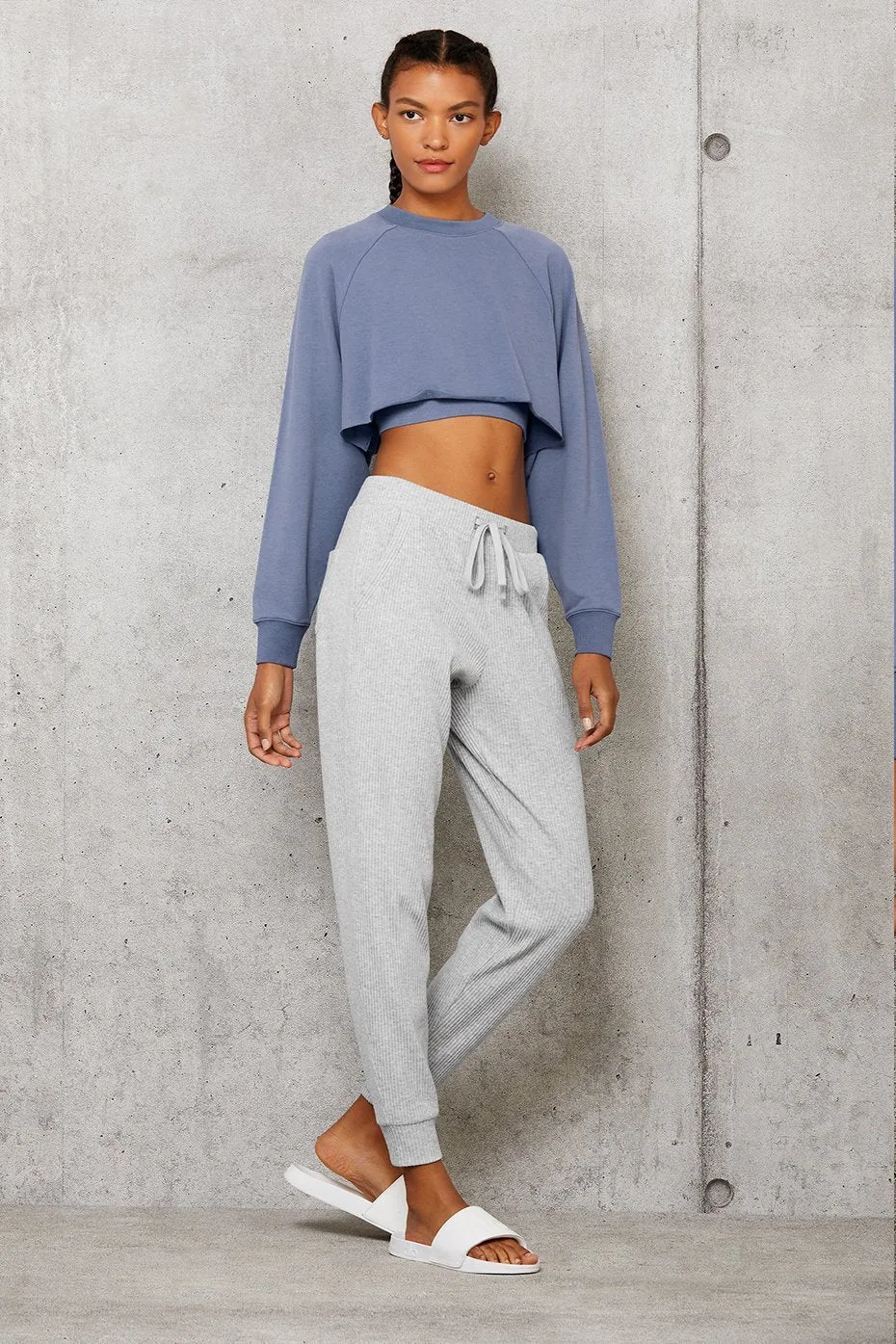 Double Take Pullover - Blue Jean