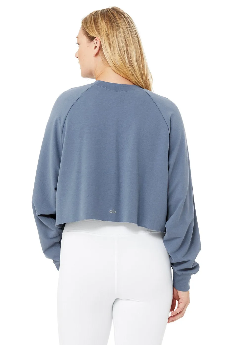 Double Take Pullover - Blue Jean