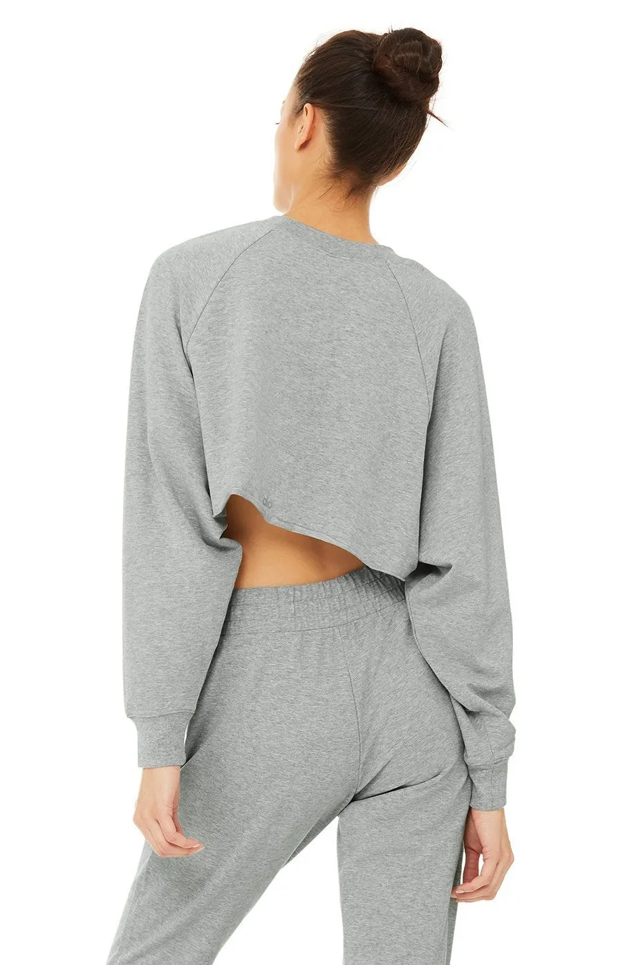 Double Take Pullover - Dove Grey Heather