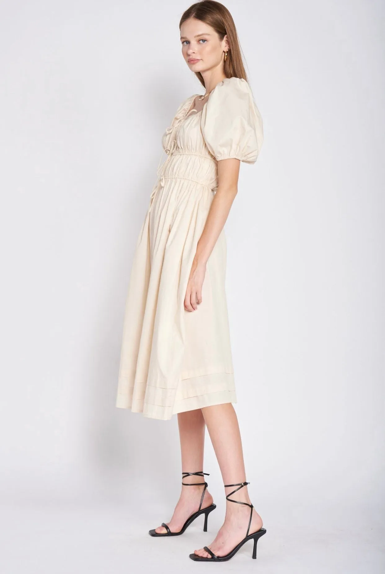 Sveta Puff Sleeve Dress